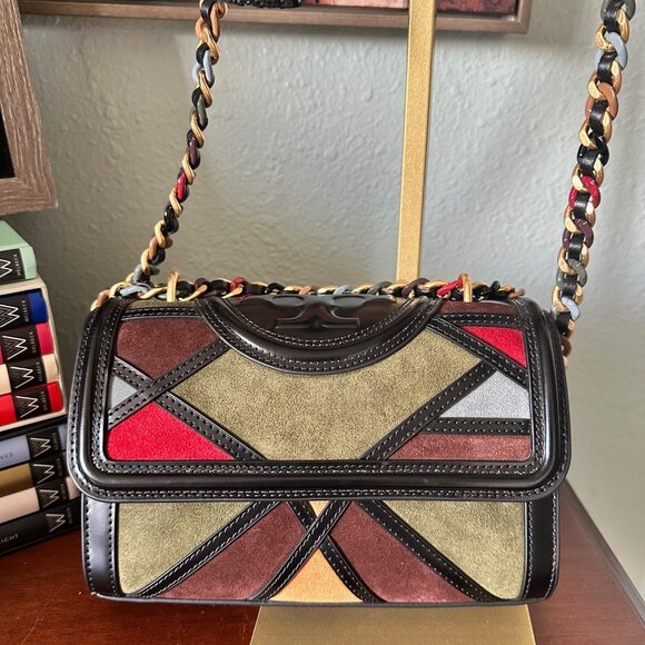 Tory Burch Multicolor Fleming Small Shoulder Bag - NWT - Picture 2 of 11